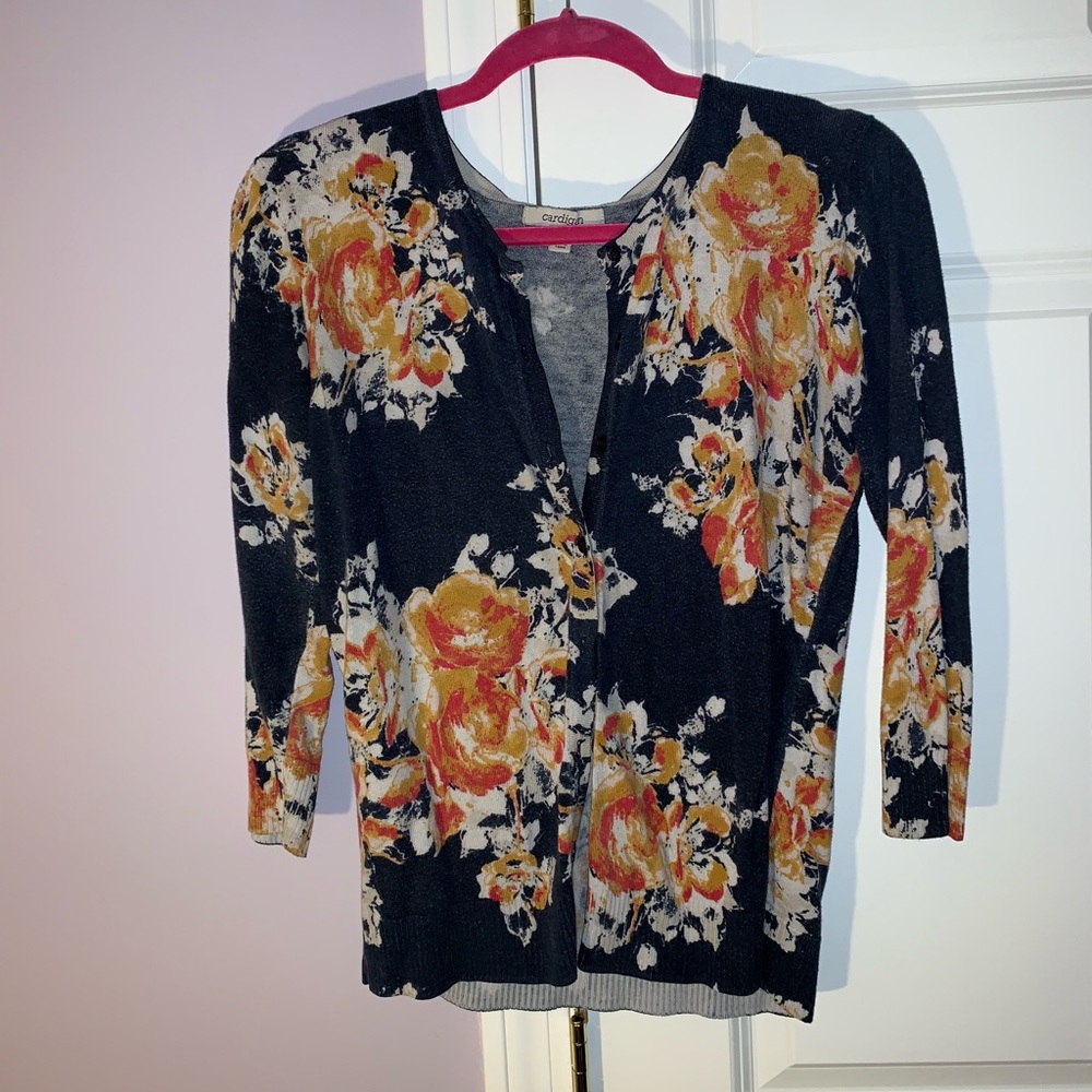 Floral Cardigan